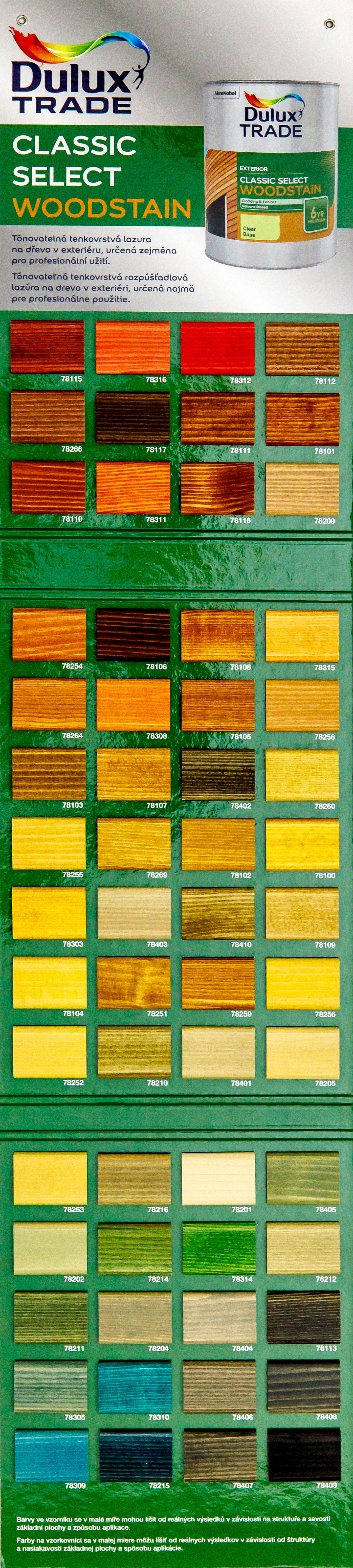 Dulux Classic Select Woodstain | duluxmaliar.sk