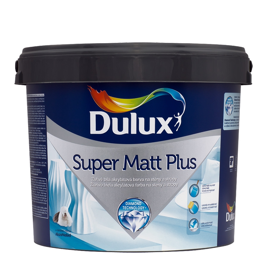 Dulux Super Matt Plus - Biela