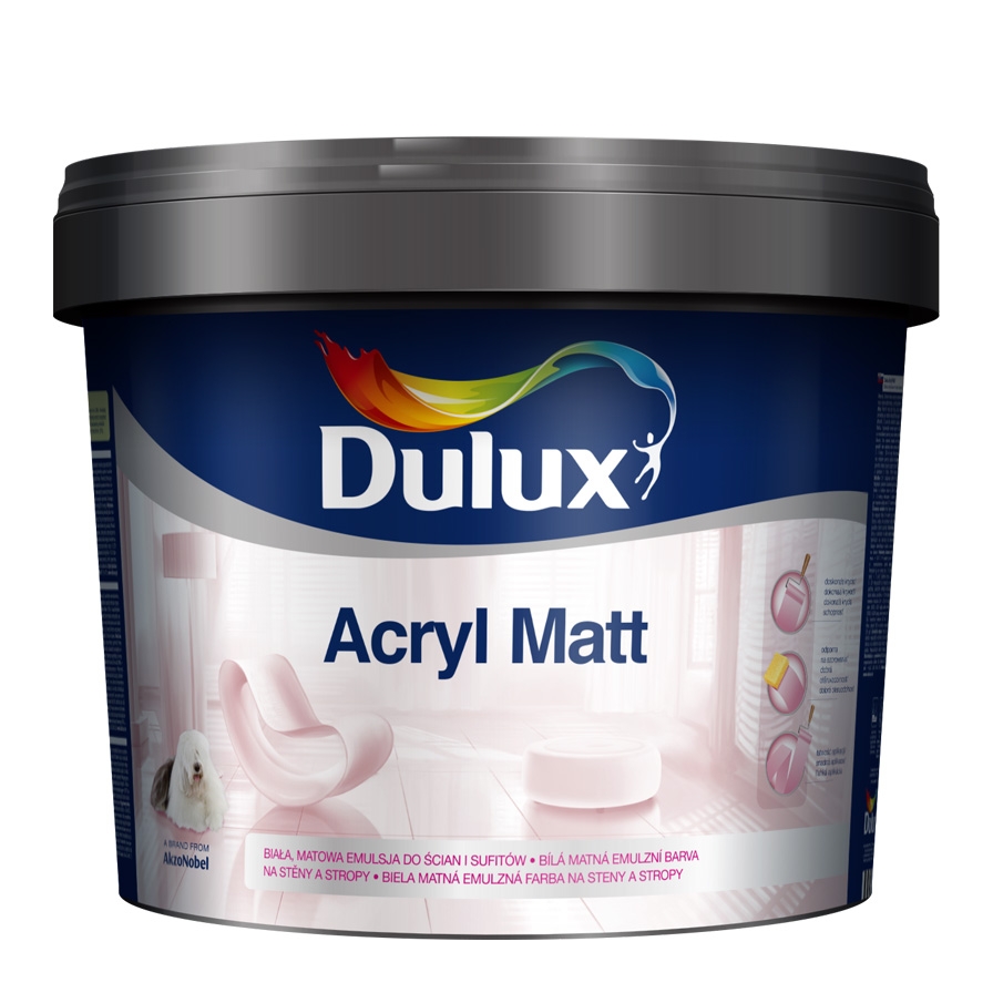 Dulux Acryl Matt - Biela