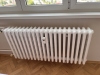Striekanie rebrových radiátorov farbou Dulux Rapid Dry Satin 1680161886