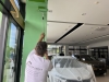 Maľba predajne QALT značky Škoda farbou Dulux Rapid Dry 611240004